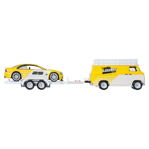 Hot Wheels Legends Tour Team Transport 2-Pack Hauler & Car
