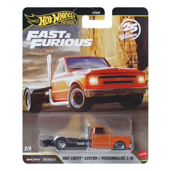 Hot Wheels Premium Fast & Furious 1967 Chevy Custom / Personnalisé C-10