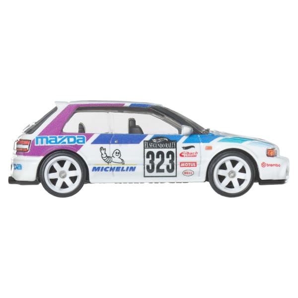 1/64 EGwheels SSR SP3風ホイール ミニカートミーテック Hot Wheels Premium Car Culture Mazda 323 GTR | Mattel Creations