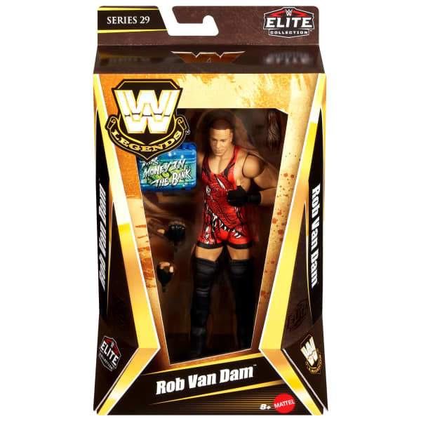 WWE Elite Legends Rob Van Dam Action Figure | Mattel Creations