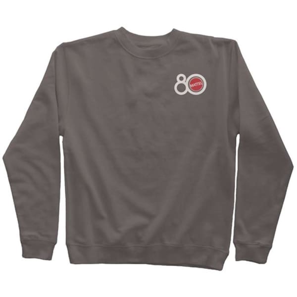 Mattel 80th Logo Black Sweatshirt