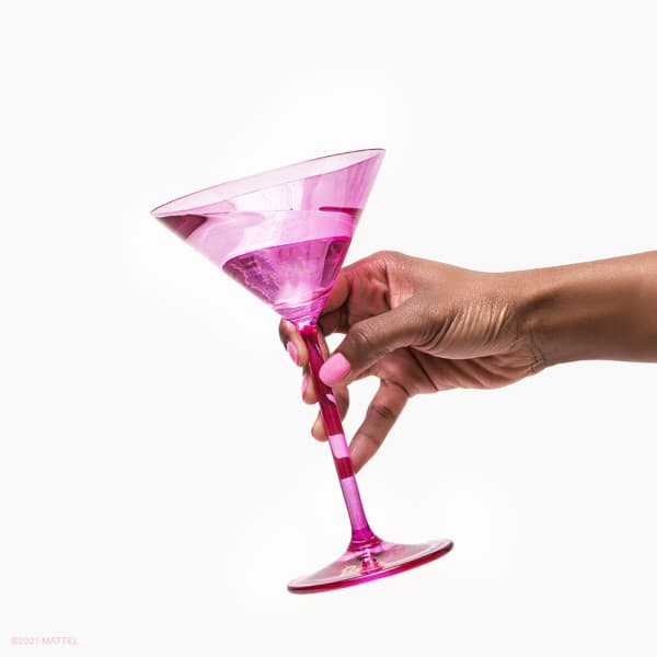 Barbie™ X Dragon Glassware® Martini Glasses