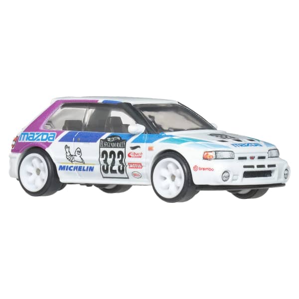 1/64 EGwheels SSR SP3風ホイール ミニカートミーテック Hot Wheels Premium Car Culture Mazda 323 GTR | Mattel Creations