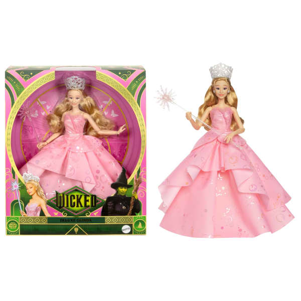 Wicked Deluxe Glinda Fashion Doll and Accessories