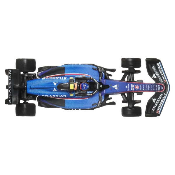 Hot Wheels Premium Atlassian Williams Racing 2025 Formula 1® Team #55