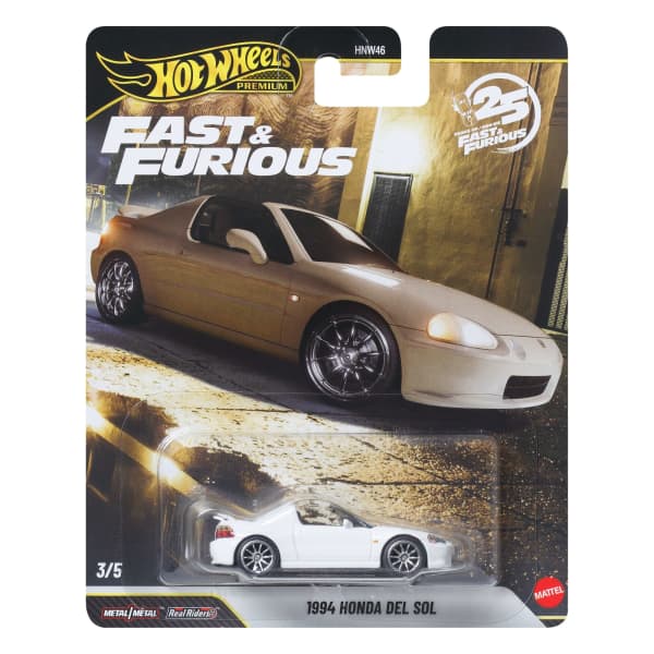 Hot Wheels Premium Fast & Furious 1994 Honda Del Sol