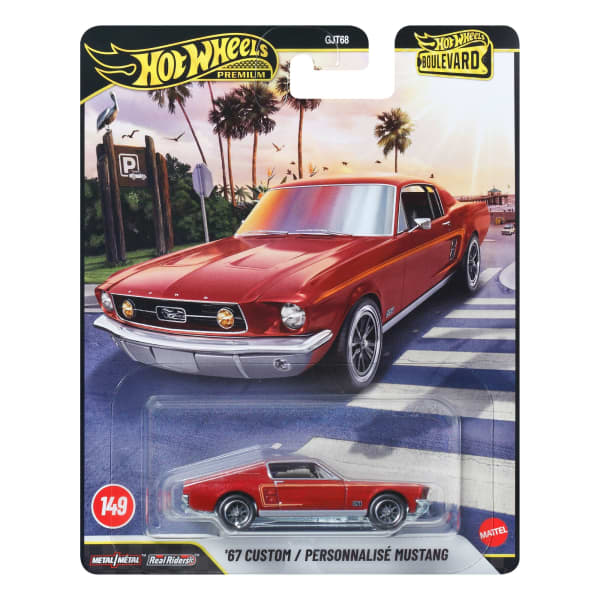 Hot Wheels Premium Boulevard '67 Custom / Personnalisé Mustang