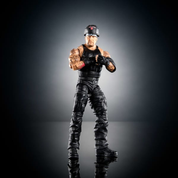 Mattel WWE Elite Collection Top Talent: Action Figure Undertaker 6'' Con Articolazione Deluxe E TrueFX