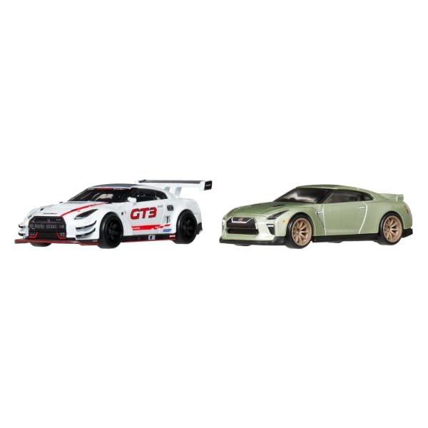 ミニカー Hotwheels PREMIUM Nissan GT-R MINIGT set Hot Wheels Premium Car Culture Nissan GT-R 2-Pack | Mattel Creations