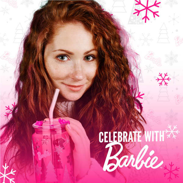 Barbie™ Christmas Drinking Glasses - 20 Oz