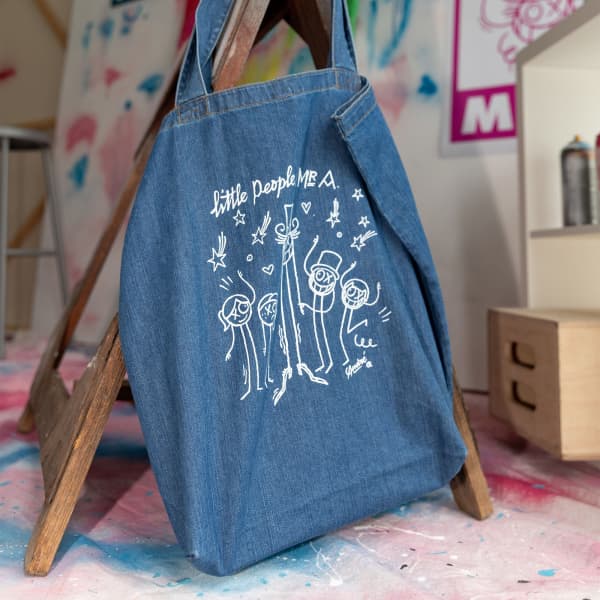 Fisher Price x André Saraiva Denim Tote Bag