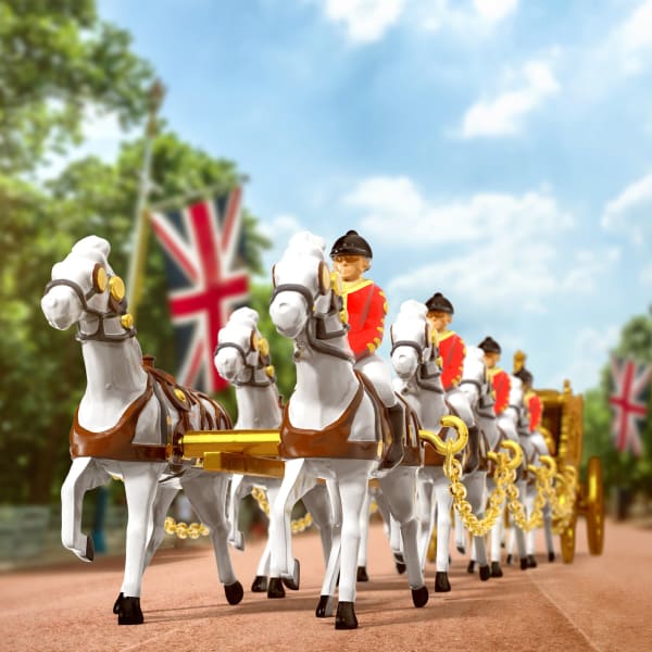 Matchbox Collectors Coronation Gold State Coach