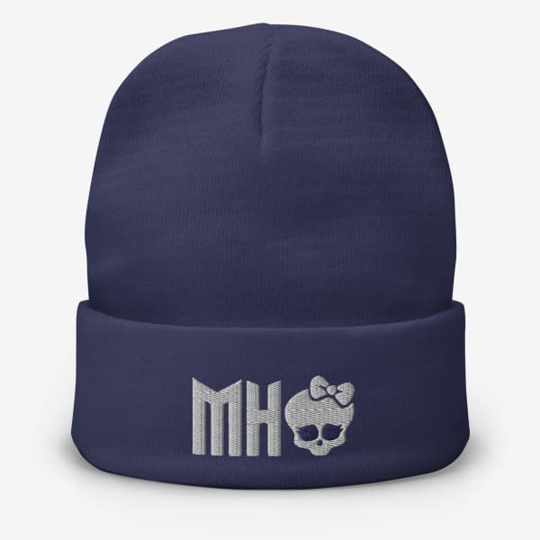 Monster High Navy Cuffed Beanie