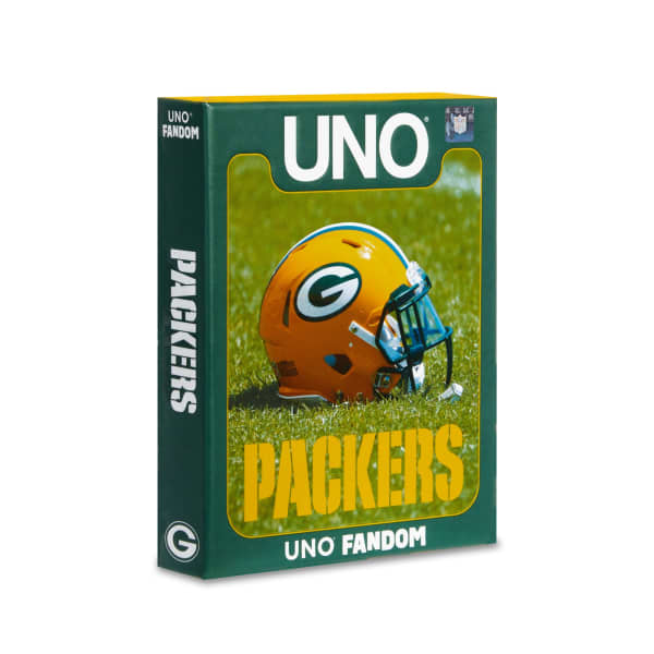 UNO Fandom NFL Green Bay Packers Game Deck