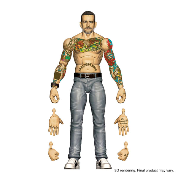 WWE Main Event Series - Figurine articulée 15.2cm - Figures CM Punk WWE Main Event Series - Figurine articulée 15.2cm - Figures CM Punk