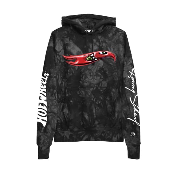 Hot Wheels x Kenny Scharf Black Tie Dye Hoodie