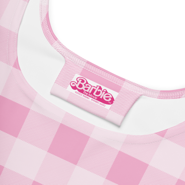 Gingham Print Dress - Barbie the Movie | Mattel Creations Gingham Print Dress - Barbie the Movie | Mattel Creations