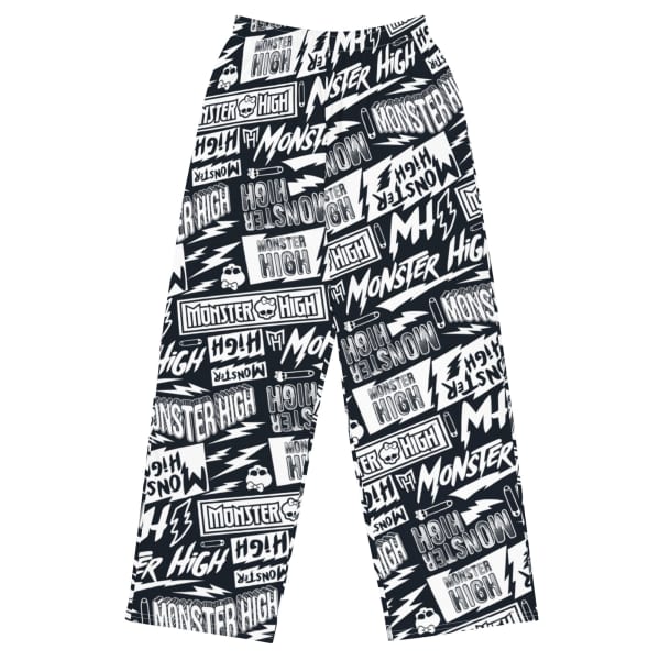 Monster High Logo Wide Leg Pants