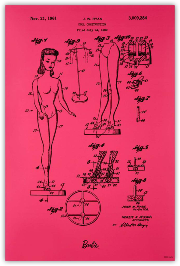 Art of Engineering Barbie® Print