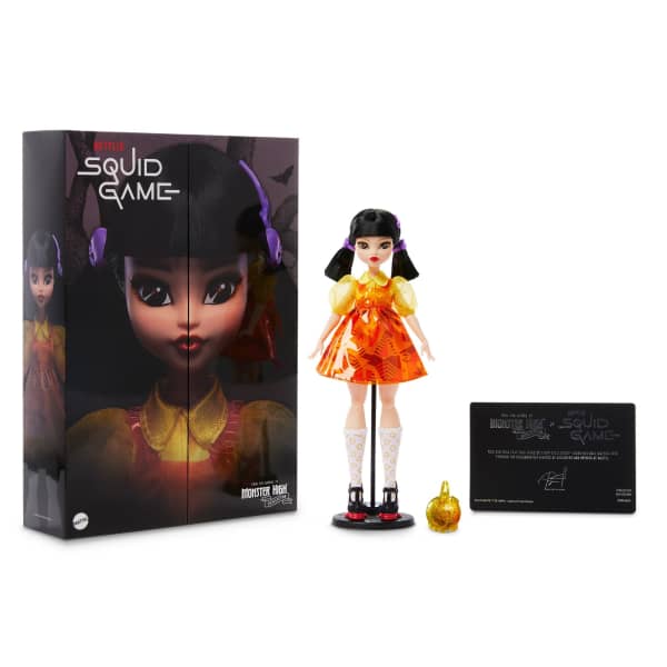 モンススターハイ　イカゲーム　ヨンヒ　ドール　monster high モンススターハイ イカゲーム ヨンヒ ドール monster high Mattel