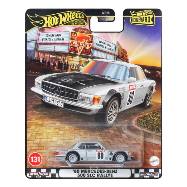 Hot Wheels Premium Boulevard '80 Mercedes-Benz 500 SLC Rallye