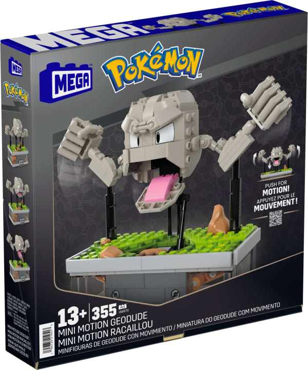 MEGA Pokémon Mini Motion Geodude Building Set