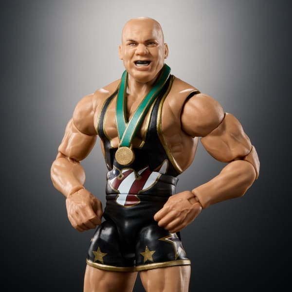 WWE Elite Legends Kurt Angle Action Figure | Mattel Creations