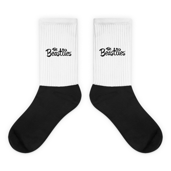 The Beastlies™ Core Logo Black and White Socks