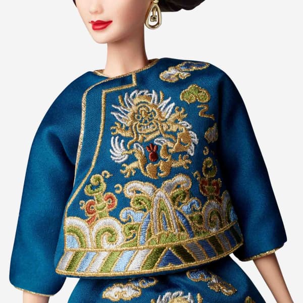 2023 Barbie Lunar New Year Doll Designed by Guo Pei