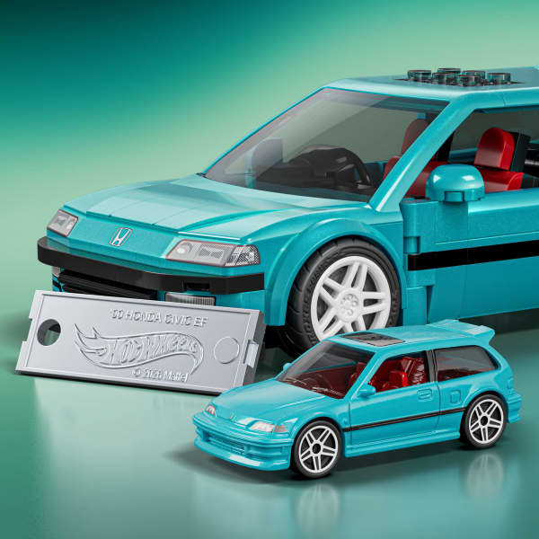 Mattel Brick Shop Hot Wheels Custom ’90 Honda Civic EF Bauset