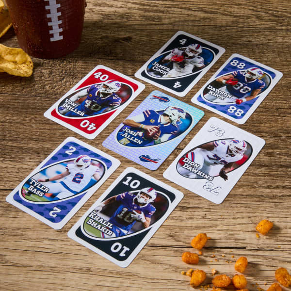 UNO Fandom NFL Buffalo Bills Game Deck