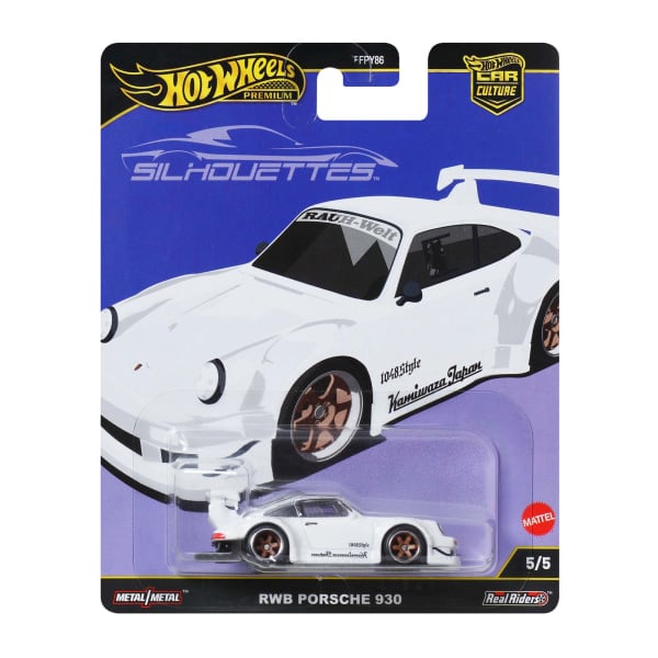 Hot Wheels Premium Car Culture Collectible Porsche 930 RWB