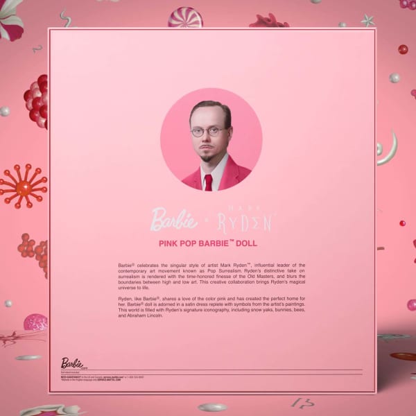 Pink Pop Barbie Mark Ryden x Barbie Doll