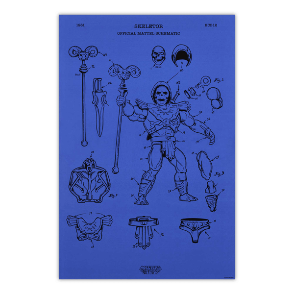 Art of Engineering Skeletor Print