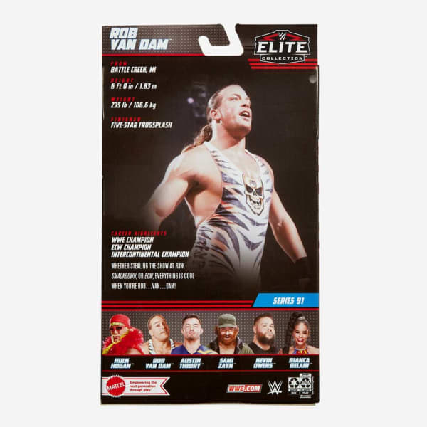 WWE Rob Van Dam Elite Collection Action Figure