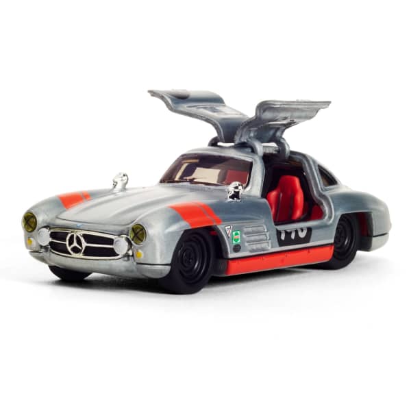 ミニカー Hot Wheels Mercedes-Benz 300 SL Hot Wheels Mercedes-Benz 300 SL Diecast Model Car, Weathered Red