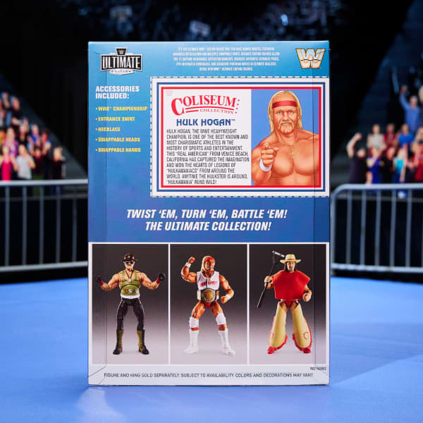 WWE Coliseum Collection Hulk Hogan & Terry Funk Ultimate Edition Figures