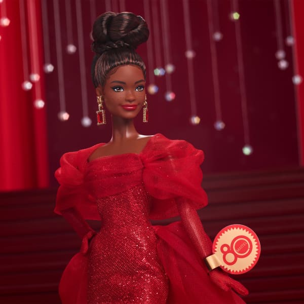 Barbie (Brunette) 80th Anniversary Doll | Mattel Barbie (Brunette) 80th Anniversary Doll | Mattel