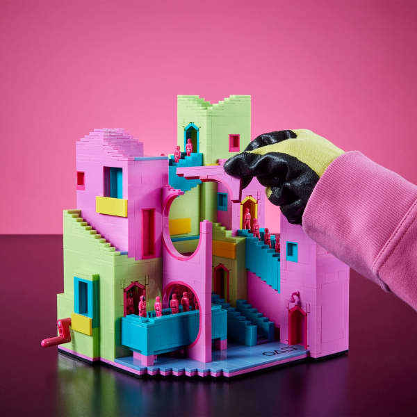 MEGA Squid Game Staircase Collector Building Set