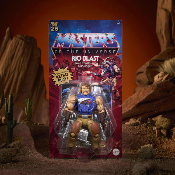 Masters of the Universe Origins Rio Blast Actionfigur