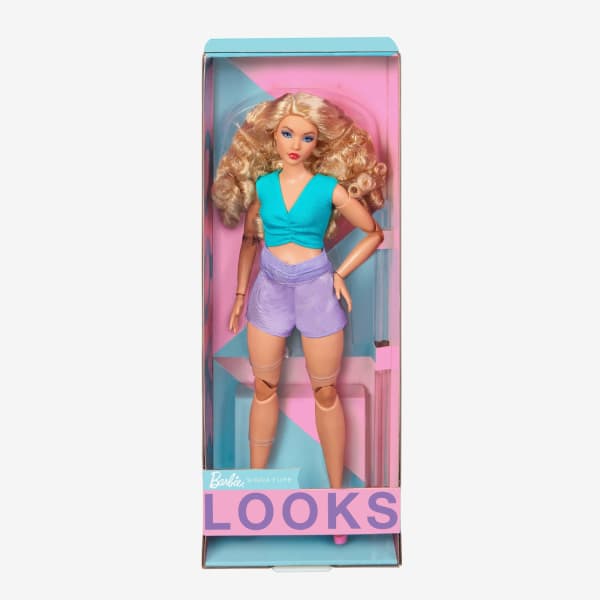 LOT 20(FR) MATTEL BARBIE DOLL NRFB THE LOOK BARBIE CURVY CARNAVAL AA LOT 20(FR) MATTEL BARBIE DOLL NRFB THE LOOK BARBIE CURVY CARNAVAL AA