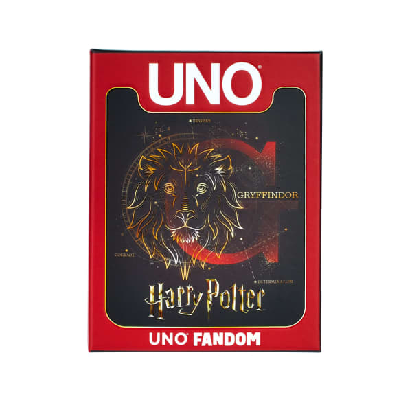 UNO Fandom Harry Potter Gryffindor Game Deck