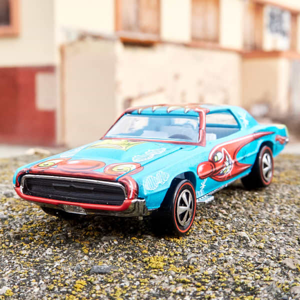 Hot Wheels x Kenny Scharf Signed Custom T-Bird
