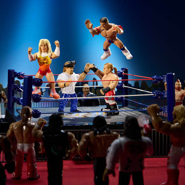 WWE Retro Action Figure 4-Pack Bundle
