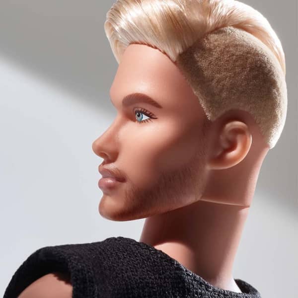 Barbie Looks Ken Doll (Blonde with Facial Hair)