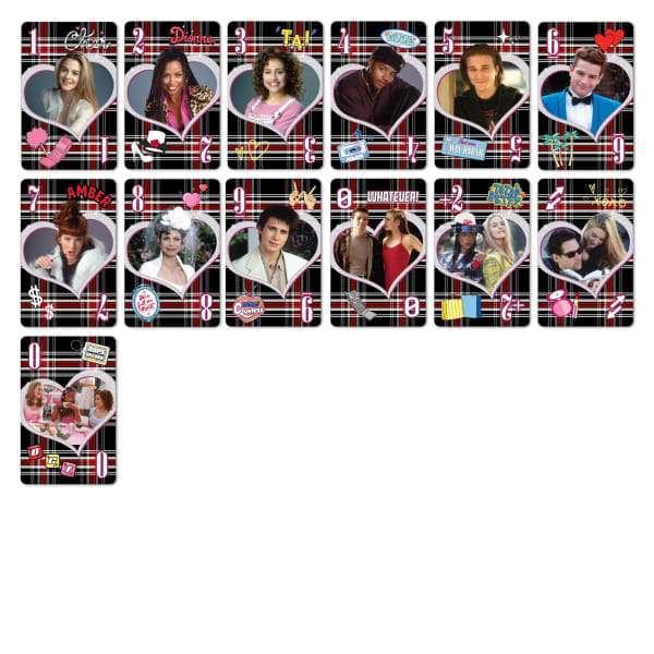 UNO Fandom x Clueless 30th Anniversary Deck