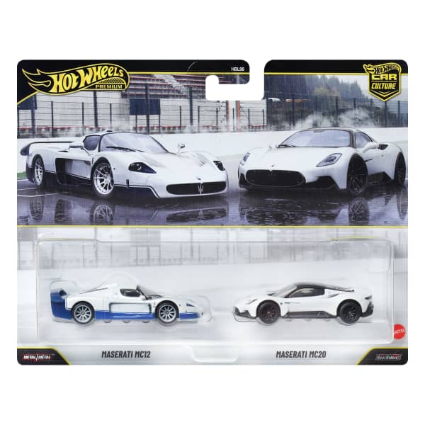Hot Wheels Premium Car Culture Maserati 2-Pack