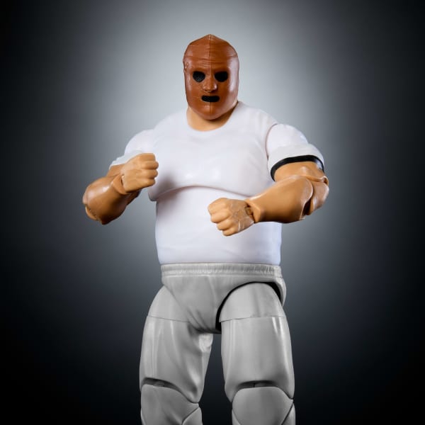 WWE Elite Collection Monday Night War Booker T Action Figure & Golga Build-A-Figure Parts
