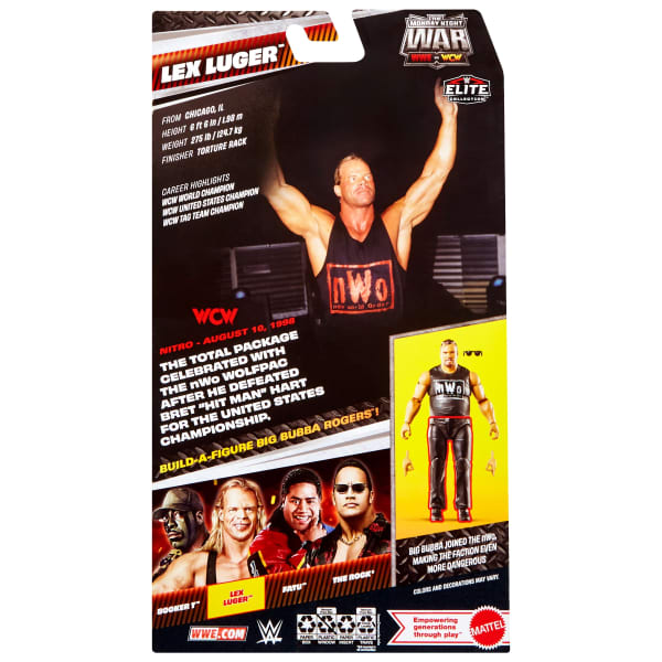 WWE Monday Night War Elite Collection Lex Luger Action Figure