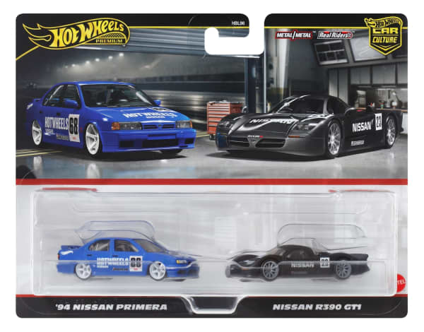 Hot Wheels Premium Car Culture 2-Pack '94 Nissan Primera & NIssian